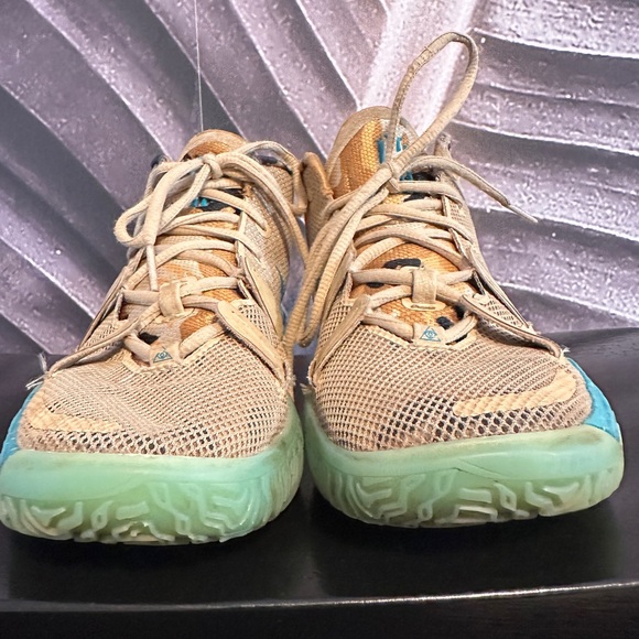 Nike Sneakers Kyrie Ripple 5Y 5 CT4080-207 Camo Net Basketball High Tops - Picture 8 of 14